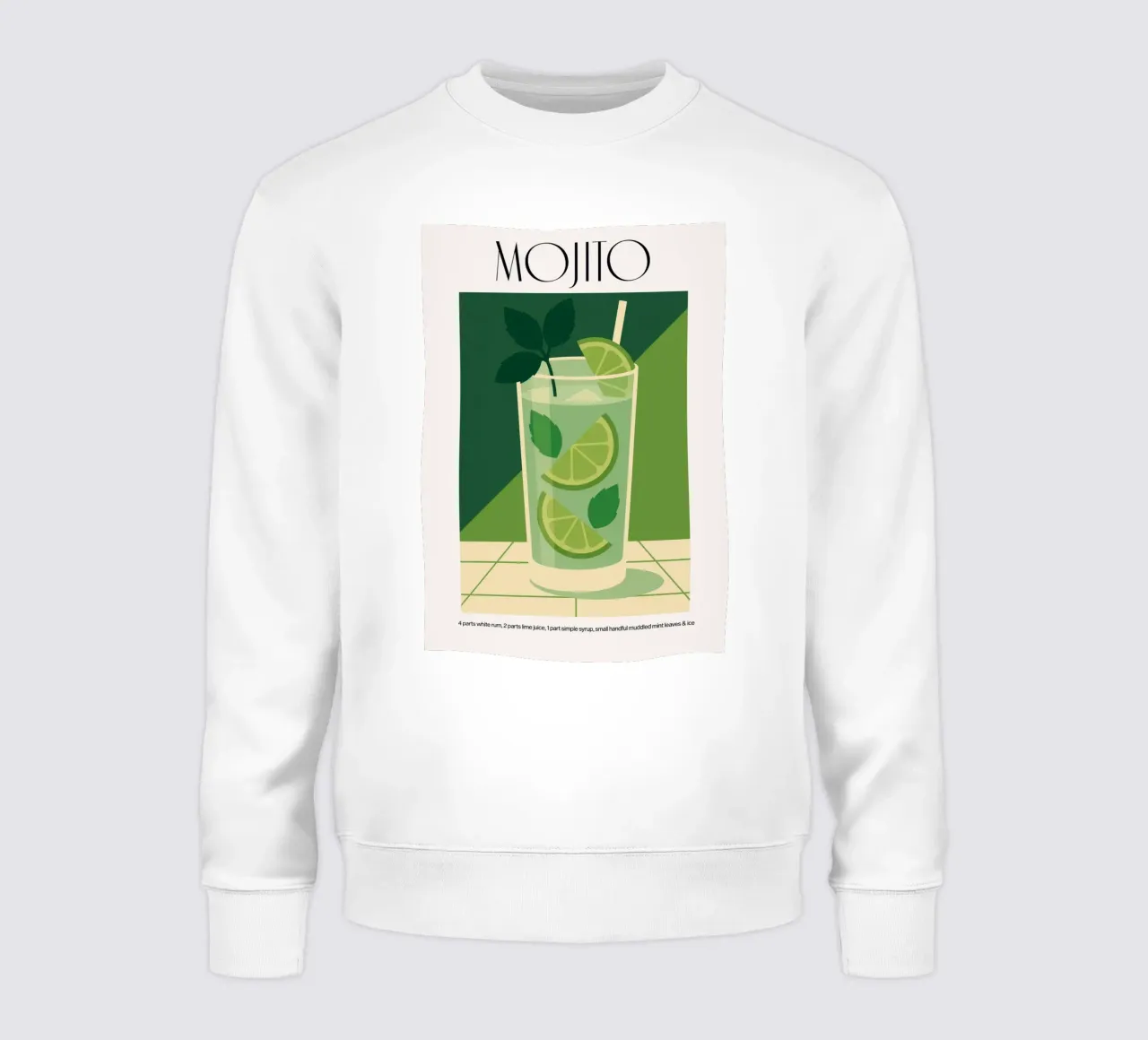 Mojito Cocktail felpa da Attaboy Dsgn