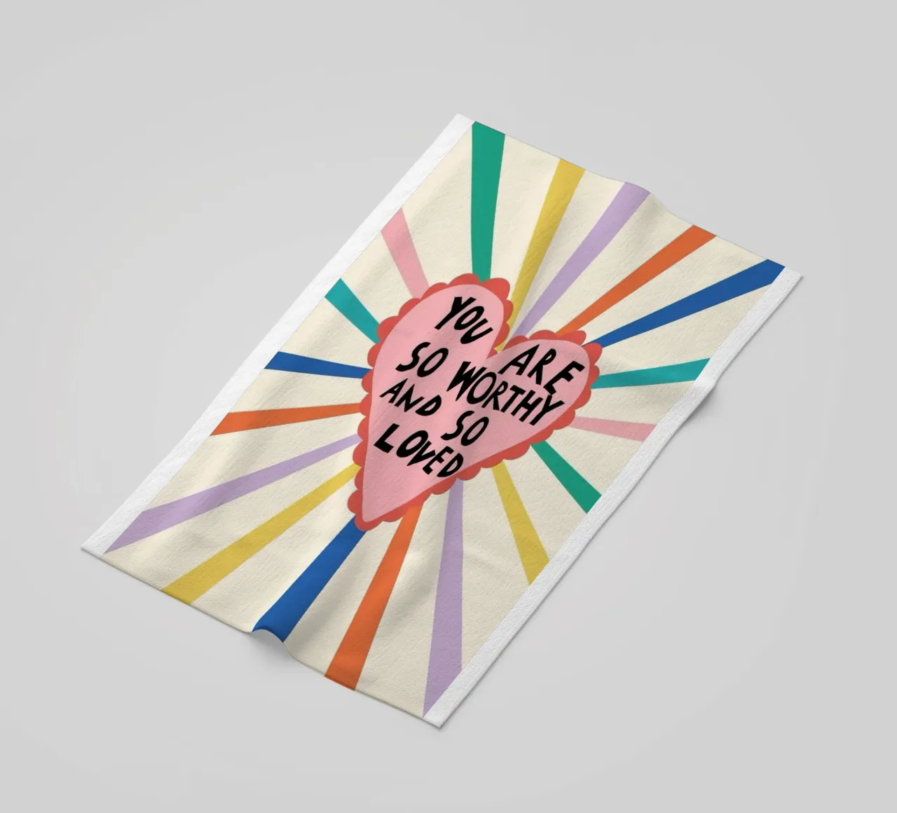 sei così degno telo mare da art quots shop