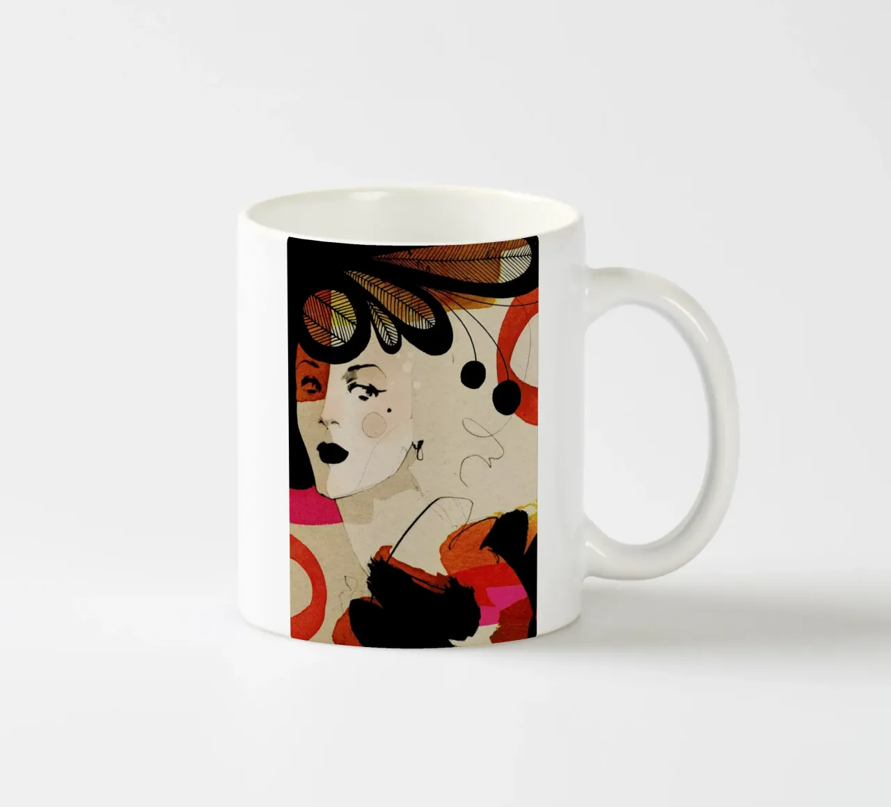 Bold 2 tazza in ceramica da Ekaterina Koroleva