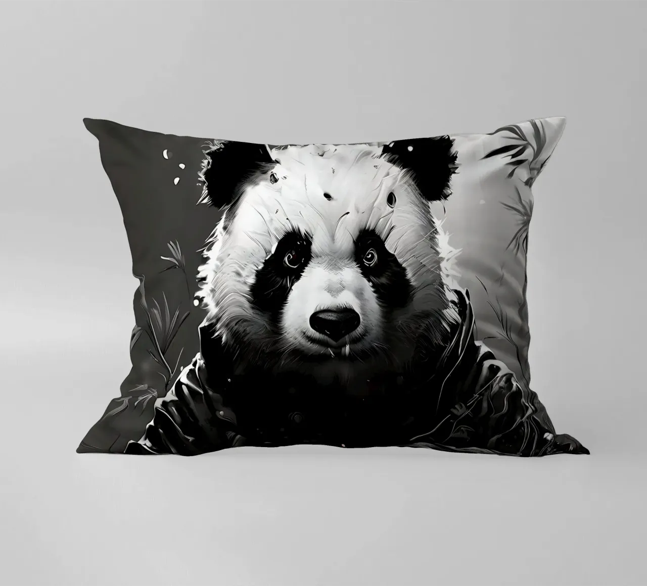 Panda_Stile_I_1 cuscino da Tierisch bunt by LK