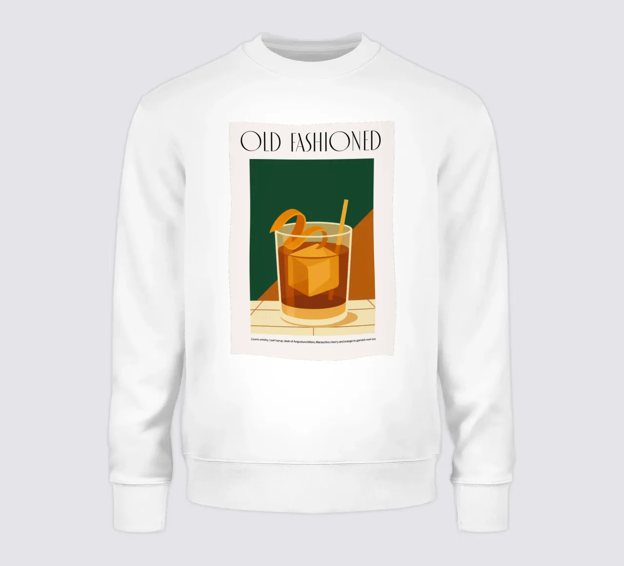 Old Fashioned Cocktail sudadera de Attaboy Dsgn