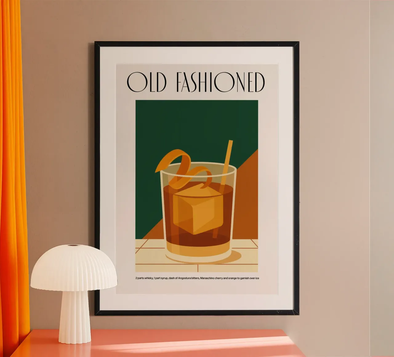 Old Fashioned Cocktail carta hahnemühle da Attaboy Dsgn