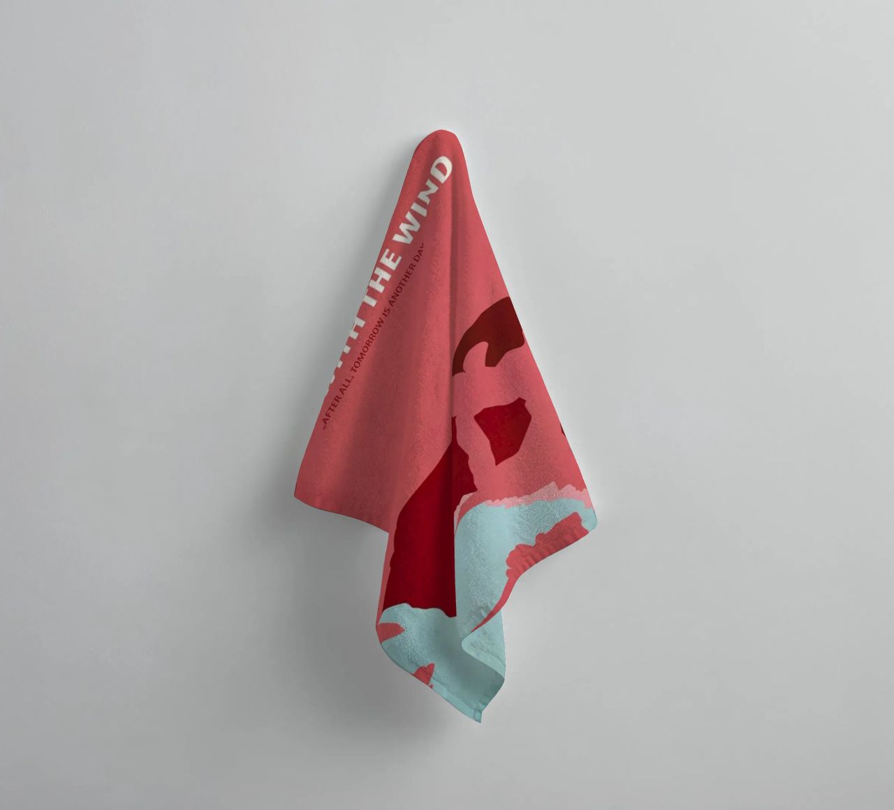 Gone with the Wind towel by Fräulein Fisher