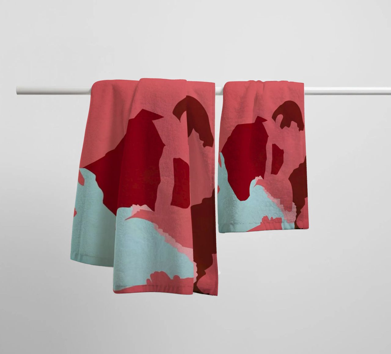 Gone with the Wind towel by Fräulein Fisher