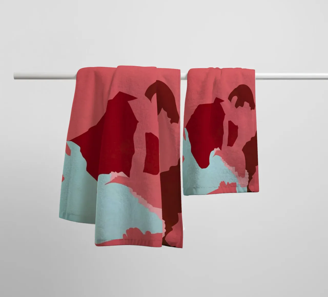 Gone with the Wind towel by Fräulein Fisher