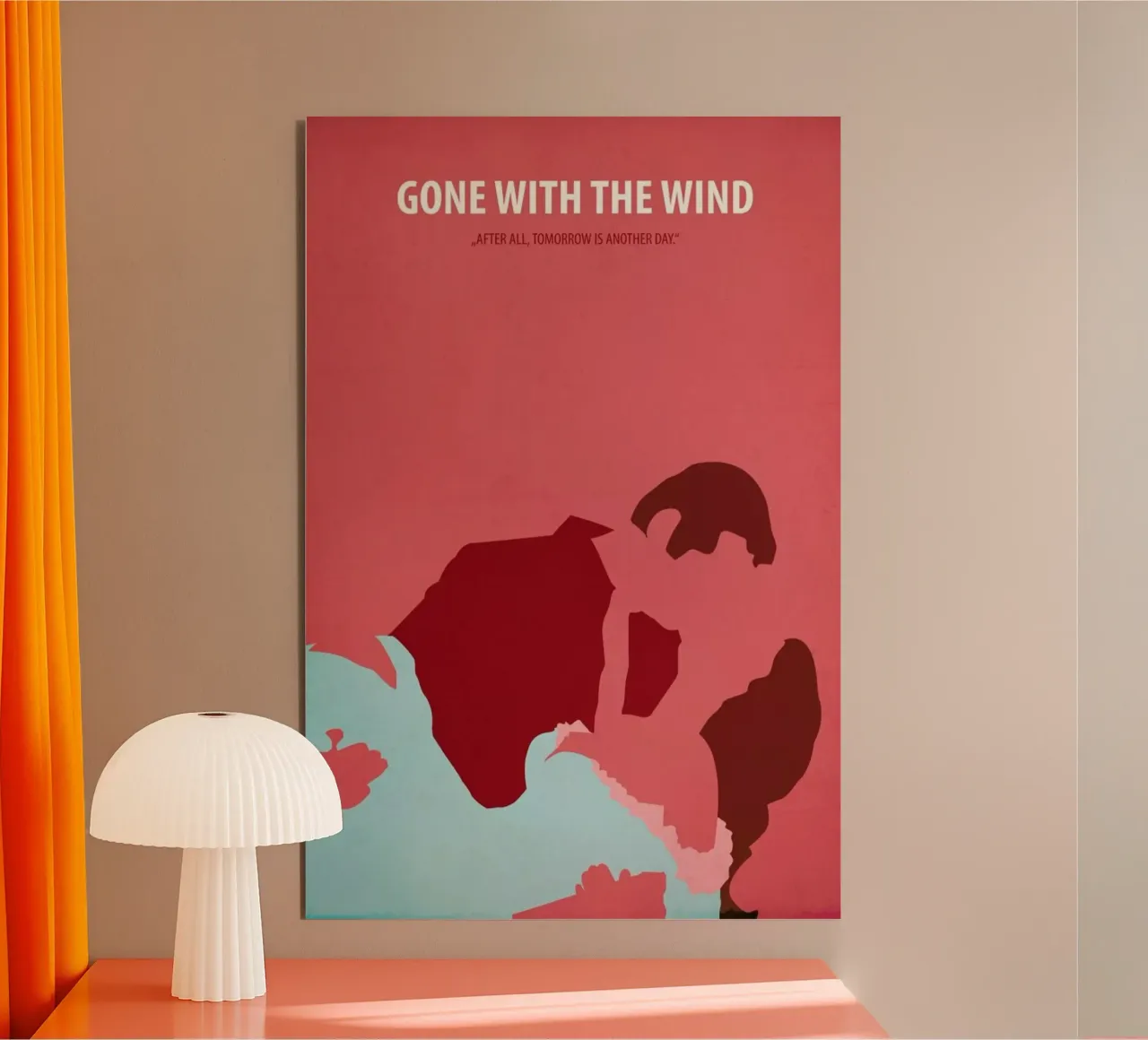 Gone with the Wind alluminio dibond da Fräulein Fisher