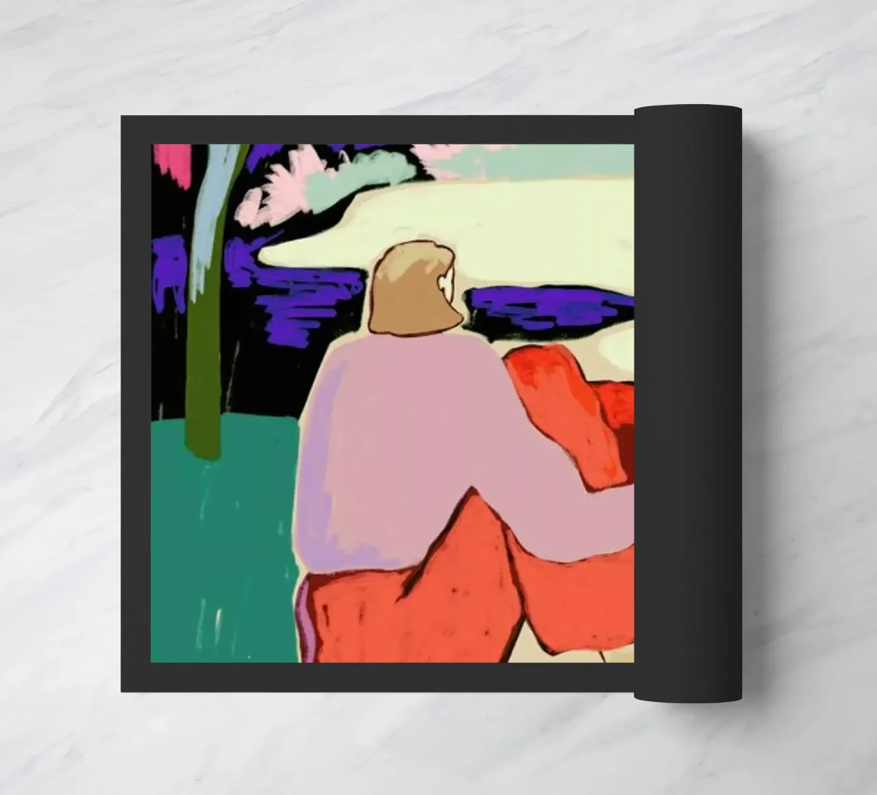 Looking Forward To The New Year zerbino da Sandra Poliakov