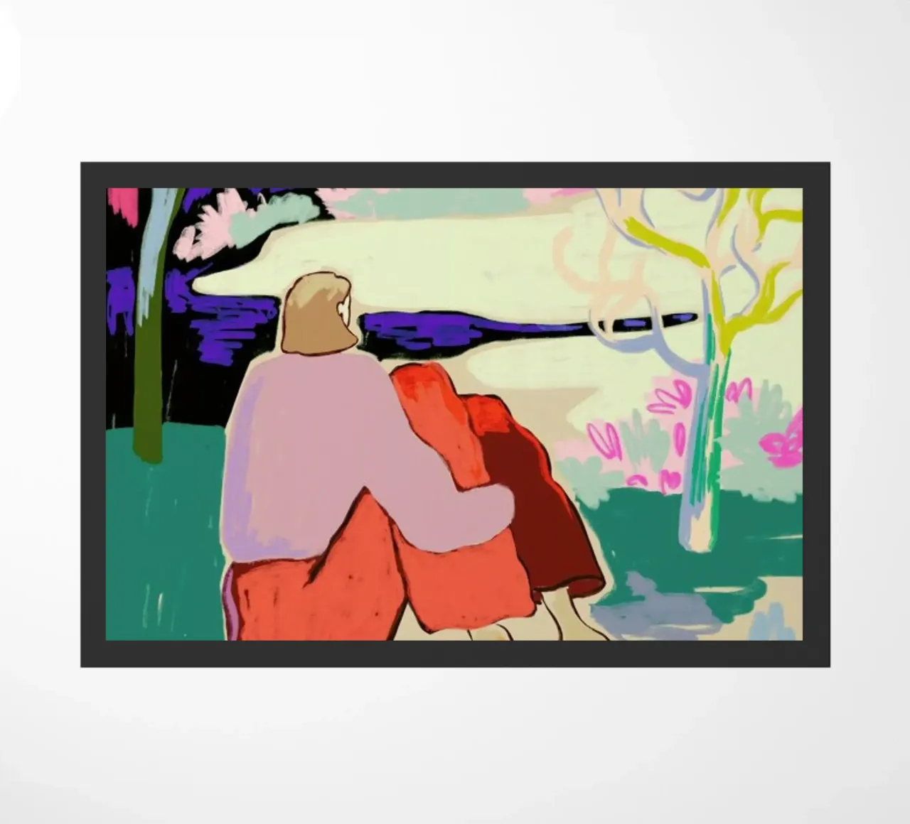 Looking Forward To The New Year zerbino da Sandra Poliakov