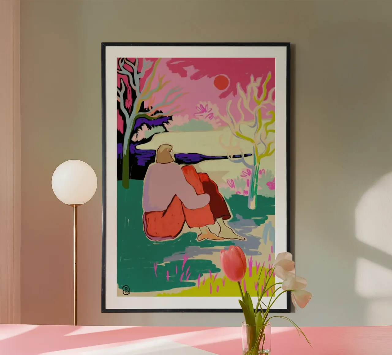 Looking Forward To The New Year poster da Sandra Poliakov