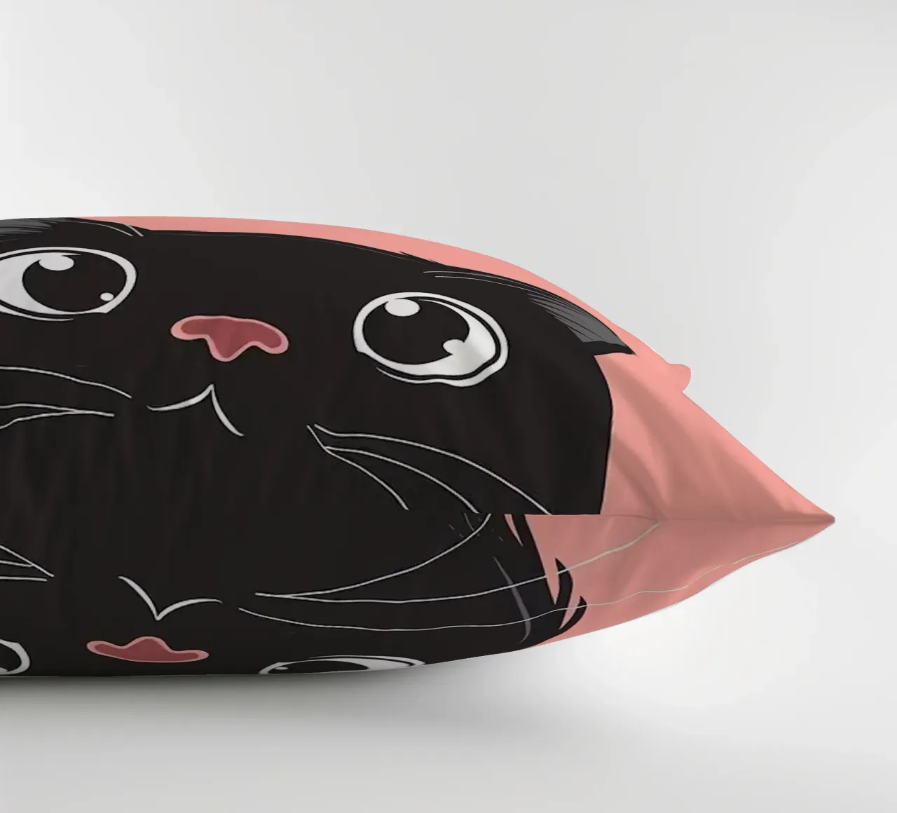 Cat Retro Minimal cuscino da Matthew P Link