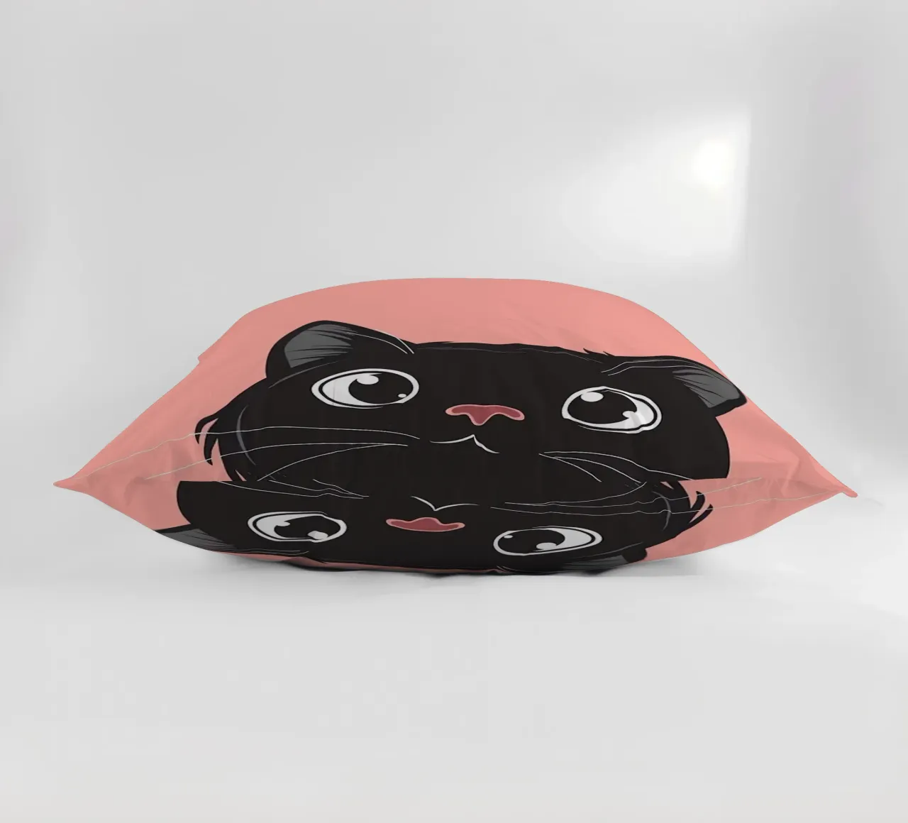 Cat Retro Minimal cuscino da Matthew P Link
