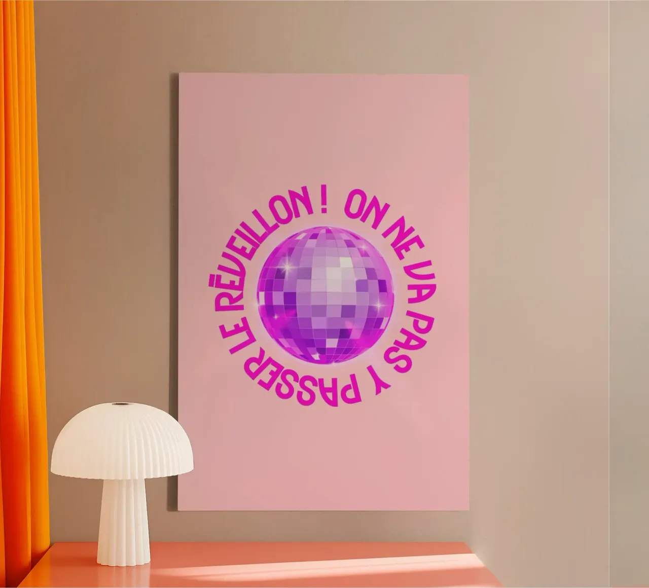 Disco Noël Leinwand von Studio One