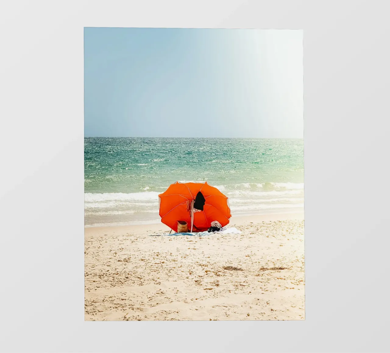 Orange Escape telo in pvc da Thilo Grøsch