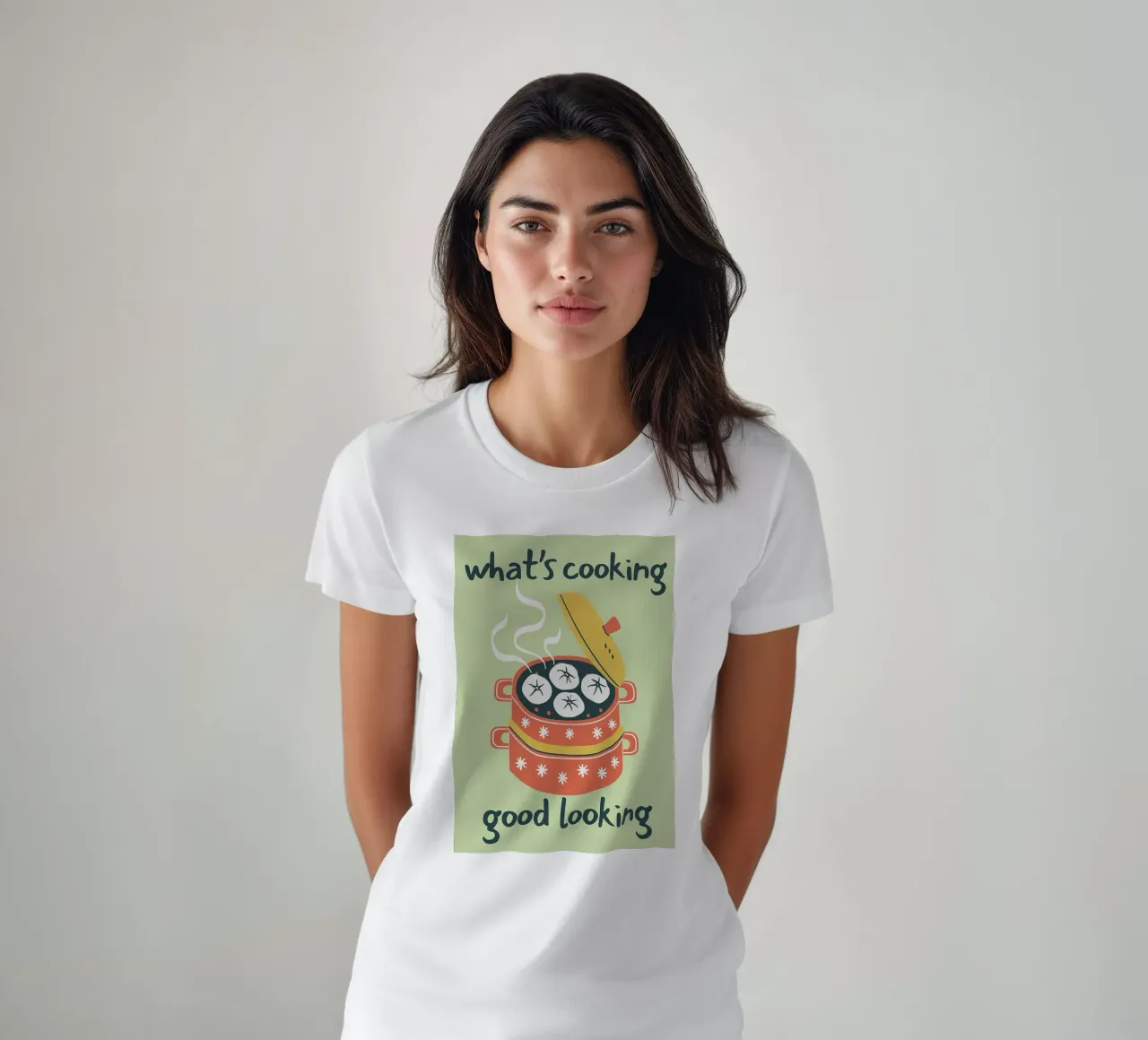 cosa sta cucinando cucina divertente e di bell'aspetto t-shirt da oneroad