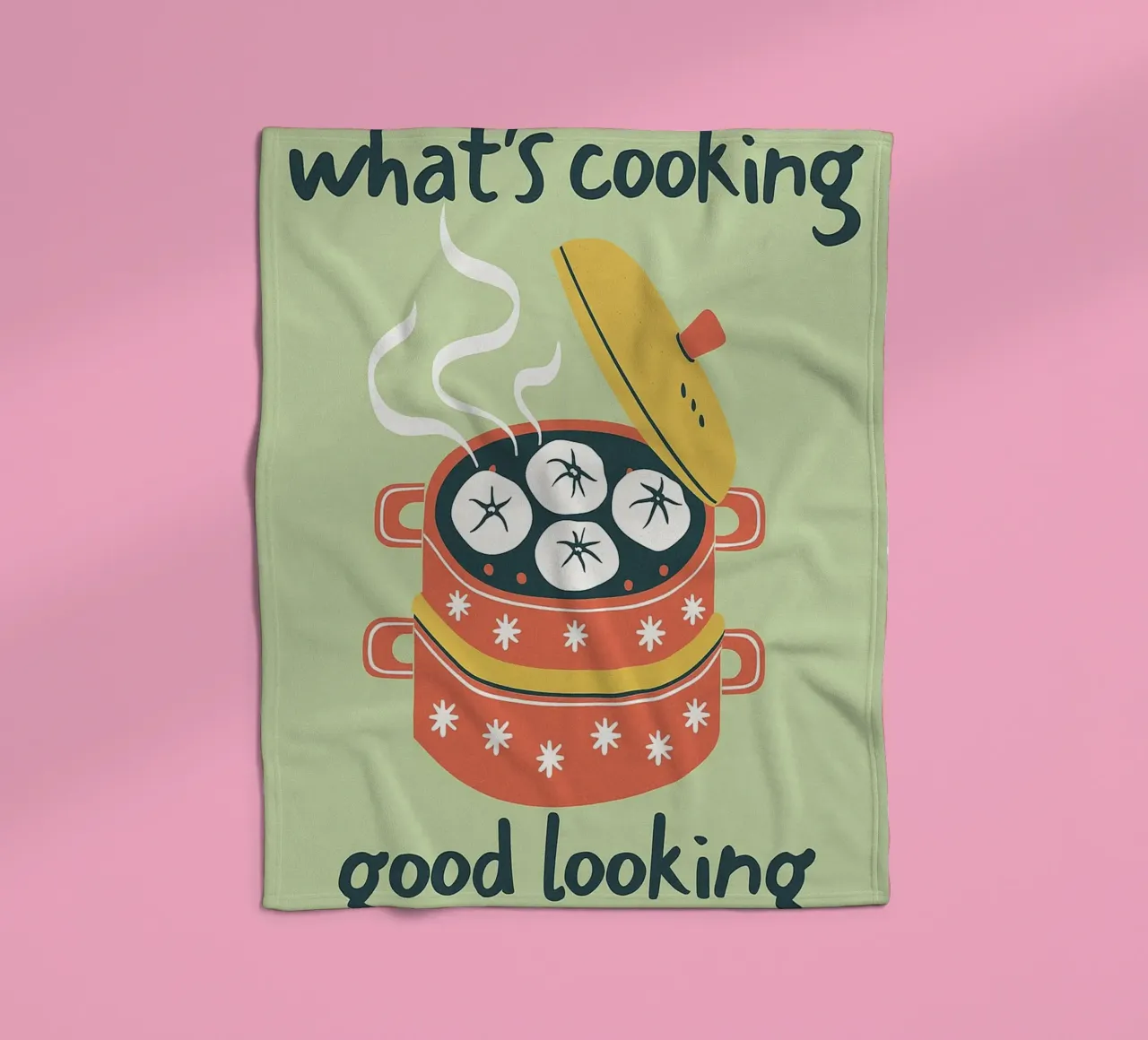 cosa sta cucinando cucina divertente e di bell'aspetto coperta in pile da oneroad