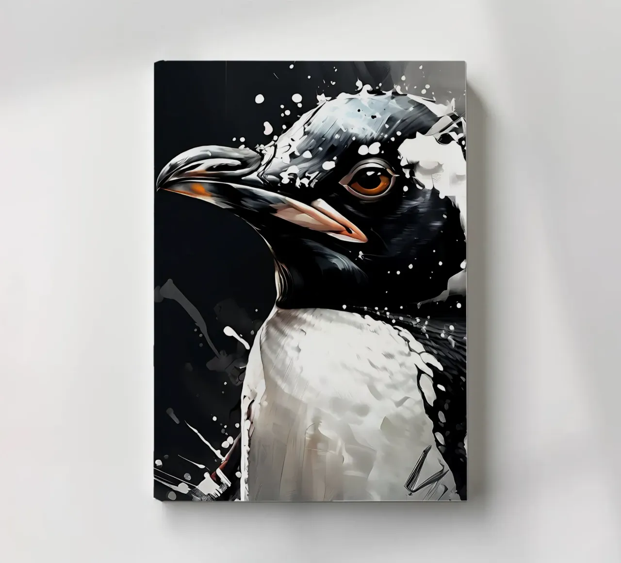 Pinguin_Stil_I_1 notebook by Tierisch bunt by LK