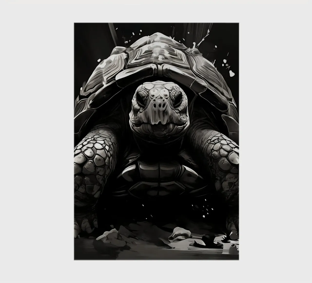 Turtle_style_I_1 notebook by Tierisch bunt by LK