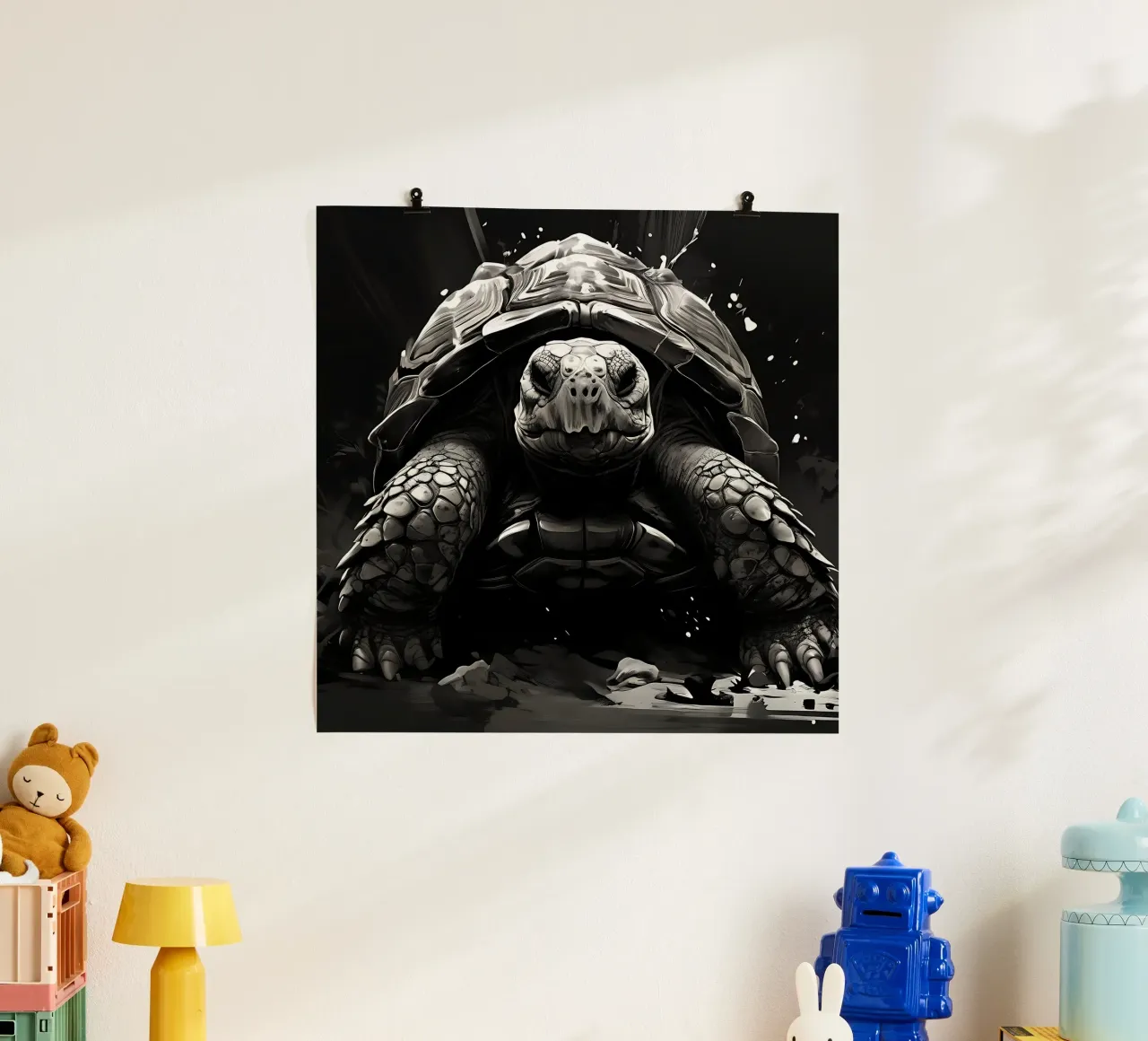 Turtle_style_I_1 hahnemühle by Tierisch bunt by LK