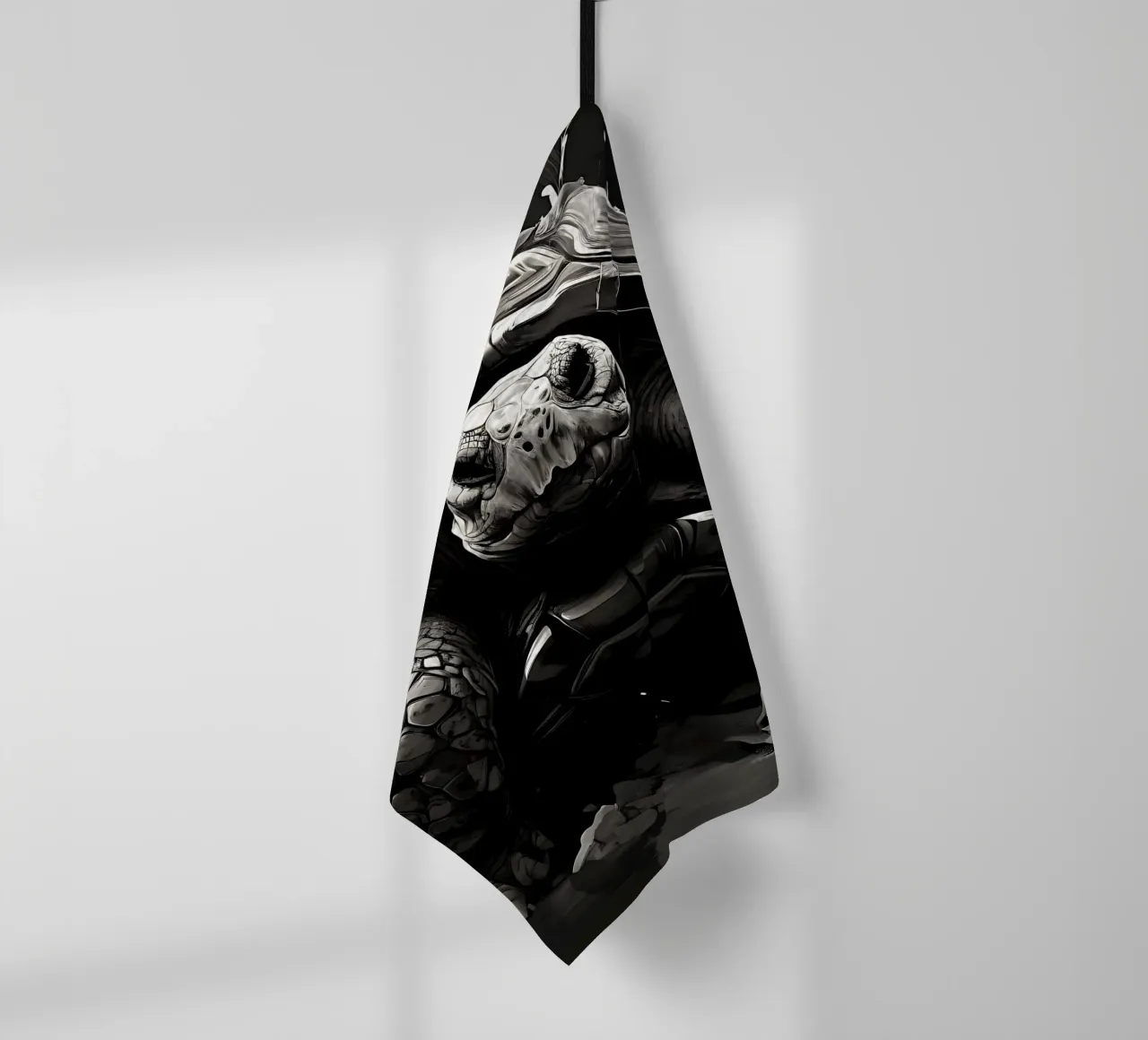 Tortue_style_I_1 torchon de Tierisch bunt by LK