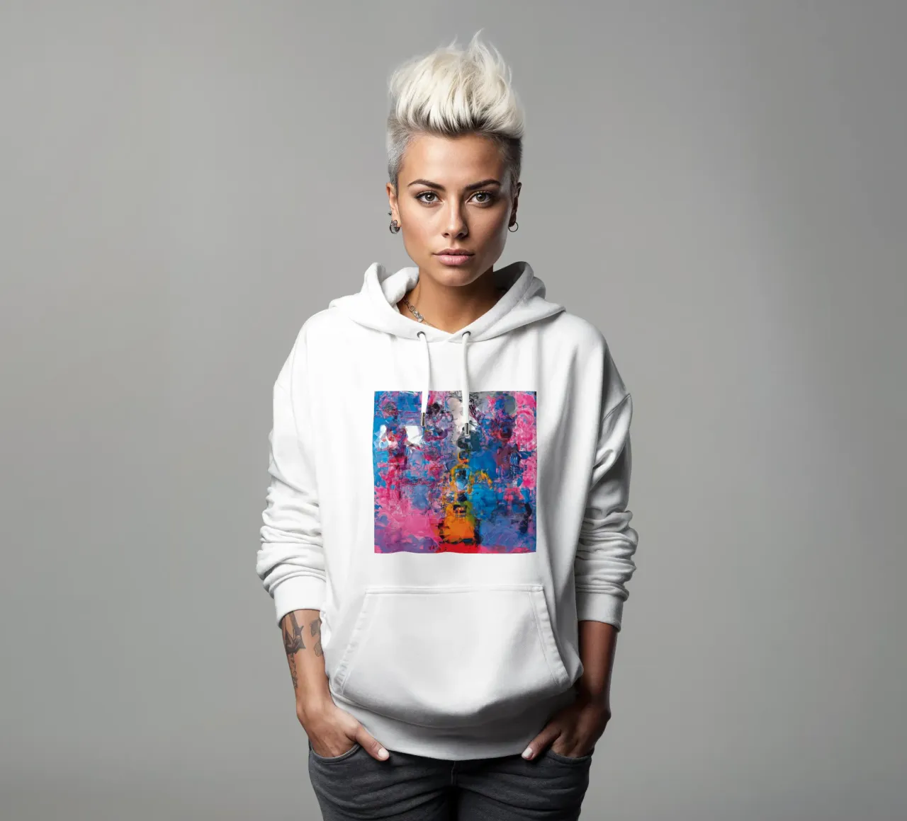 Doomsday Lebensborn Follia Colori felpa con cappuccio da the-witcher