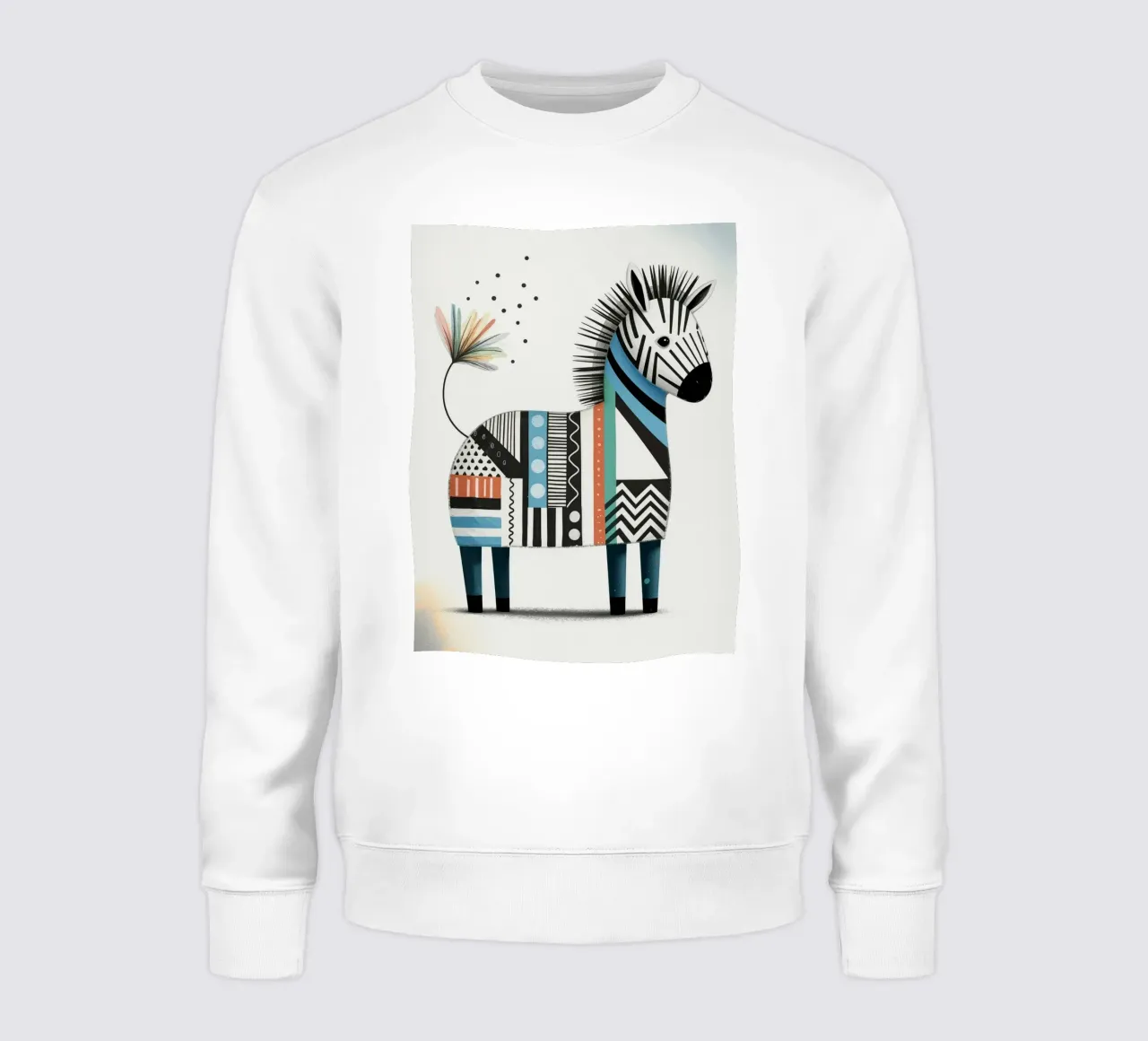 Happy Zebra felpa da Klitzeklein