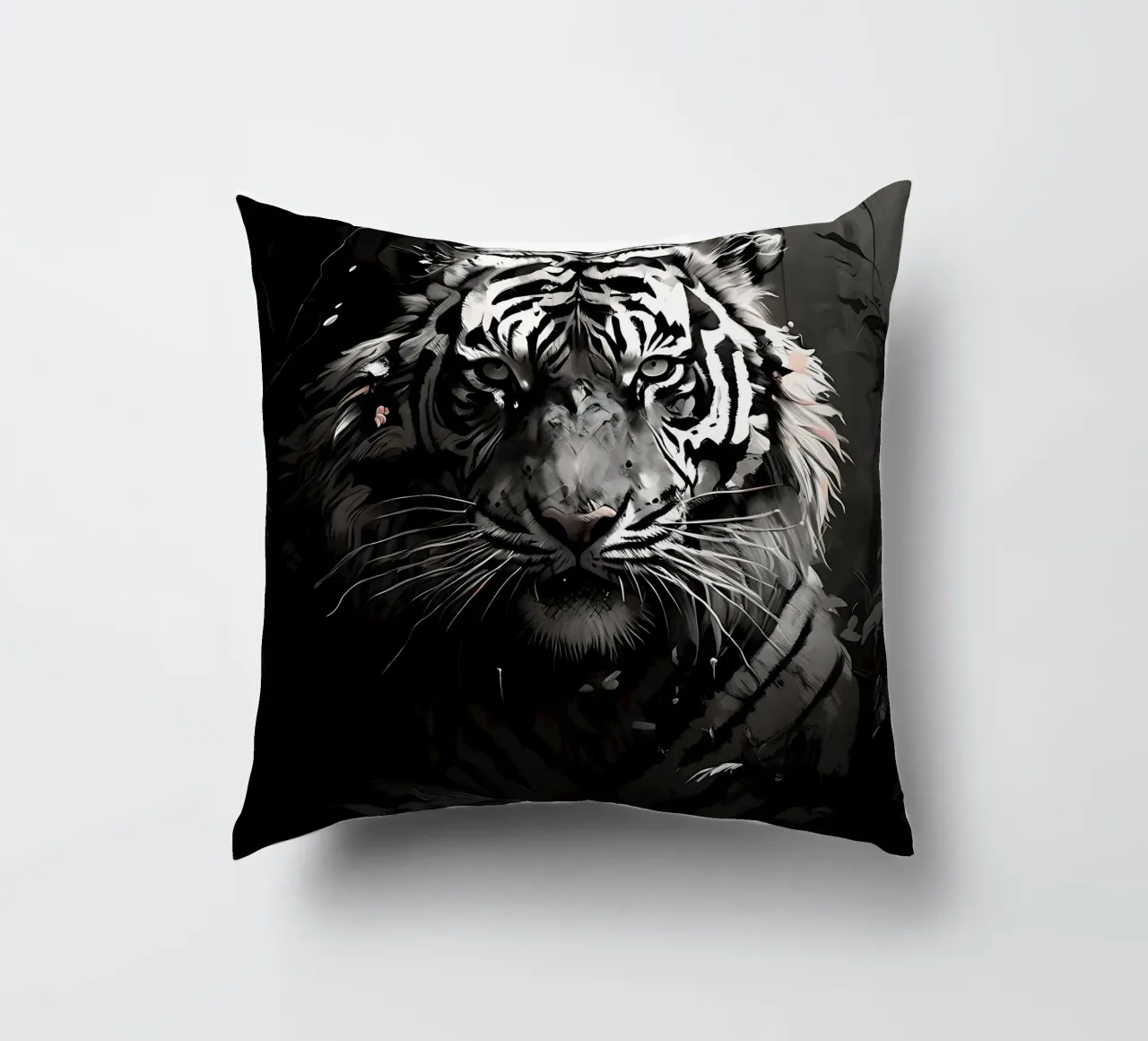 Stile_tigre_I_1 cuscino da Tierisch bunt by LK