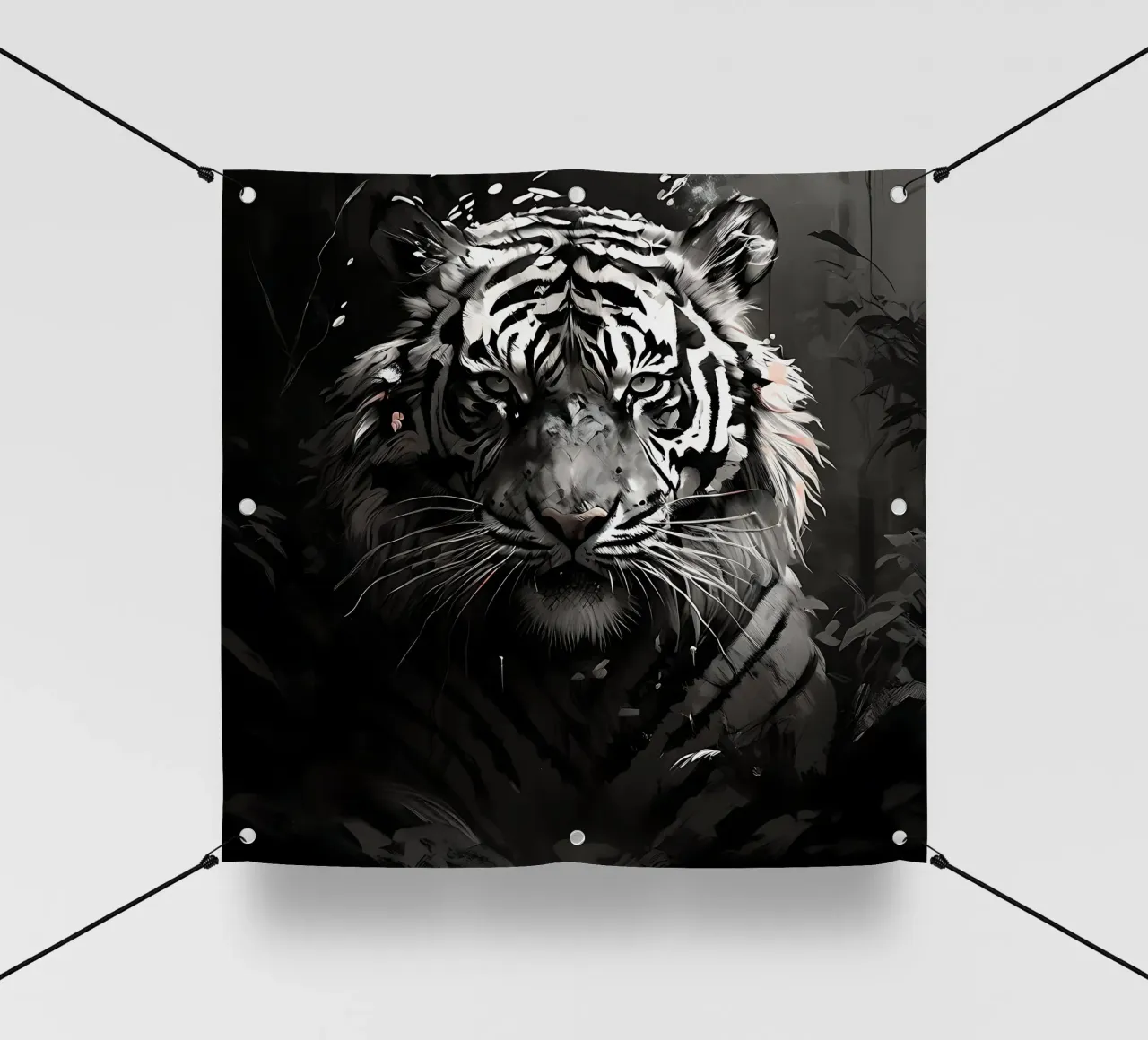 Stile_tigre_I_1 telo in pvc da Tierisch bunt by LK