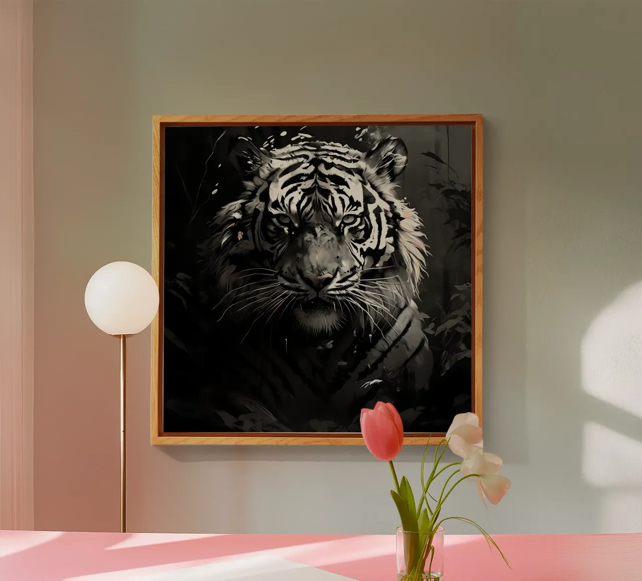 Stile_tigre_I_1 plexiglass da Tierisch bunt by LK