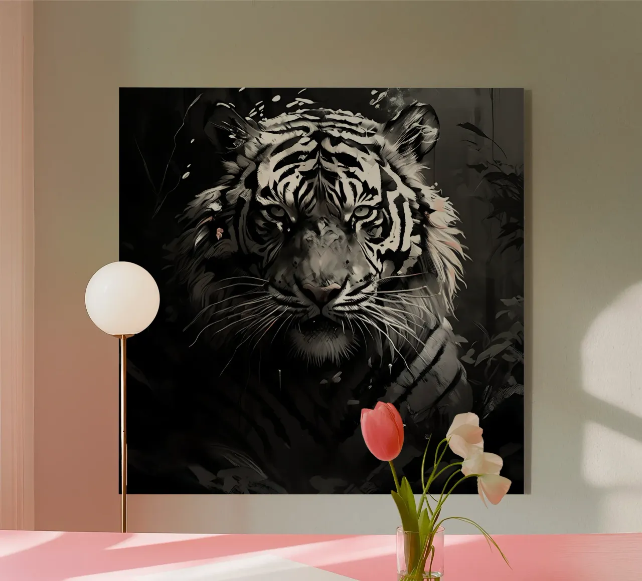 Stile_tigre_I_1 plexiglass da Tierisch bunt by LK