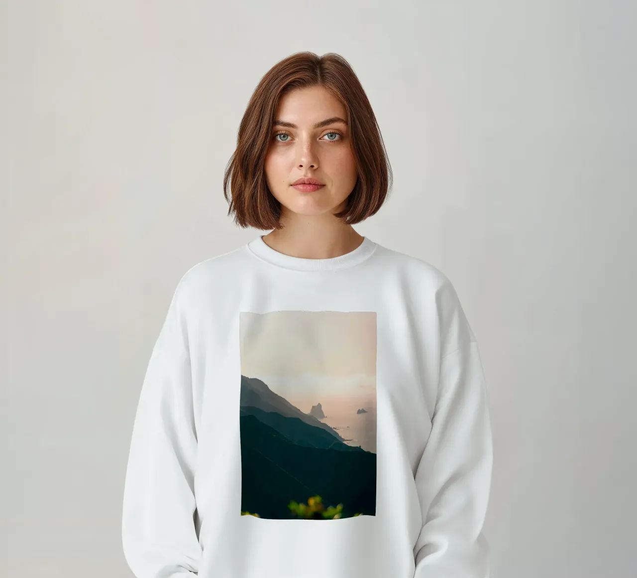 montagne oceano felpa da Earthly Visions