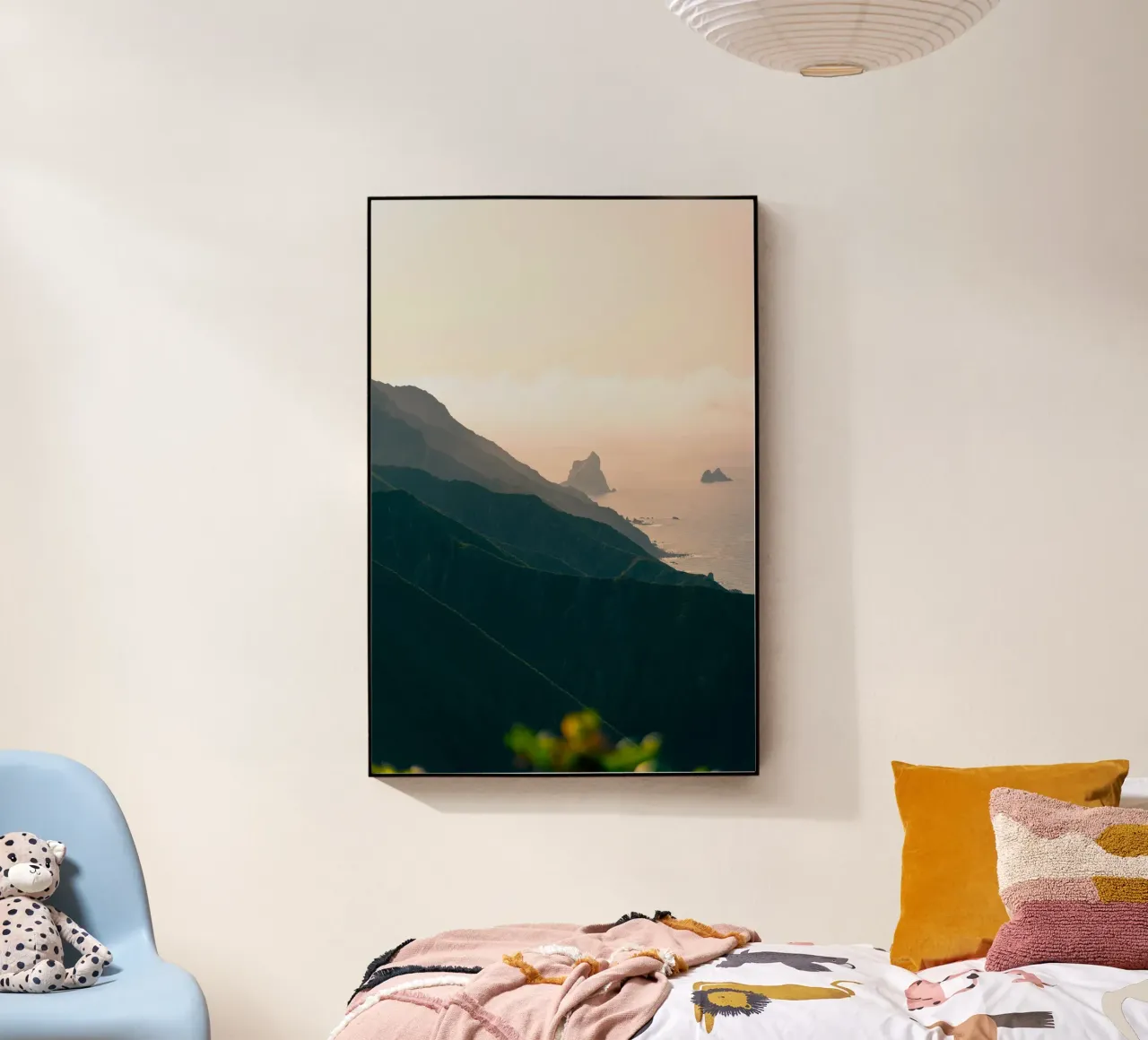 mountains ocean plexiglass da Earthly Visions