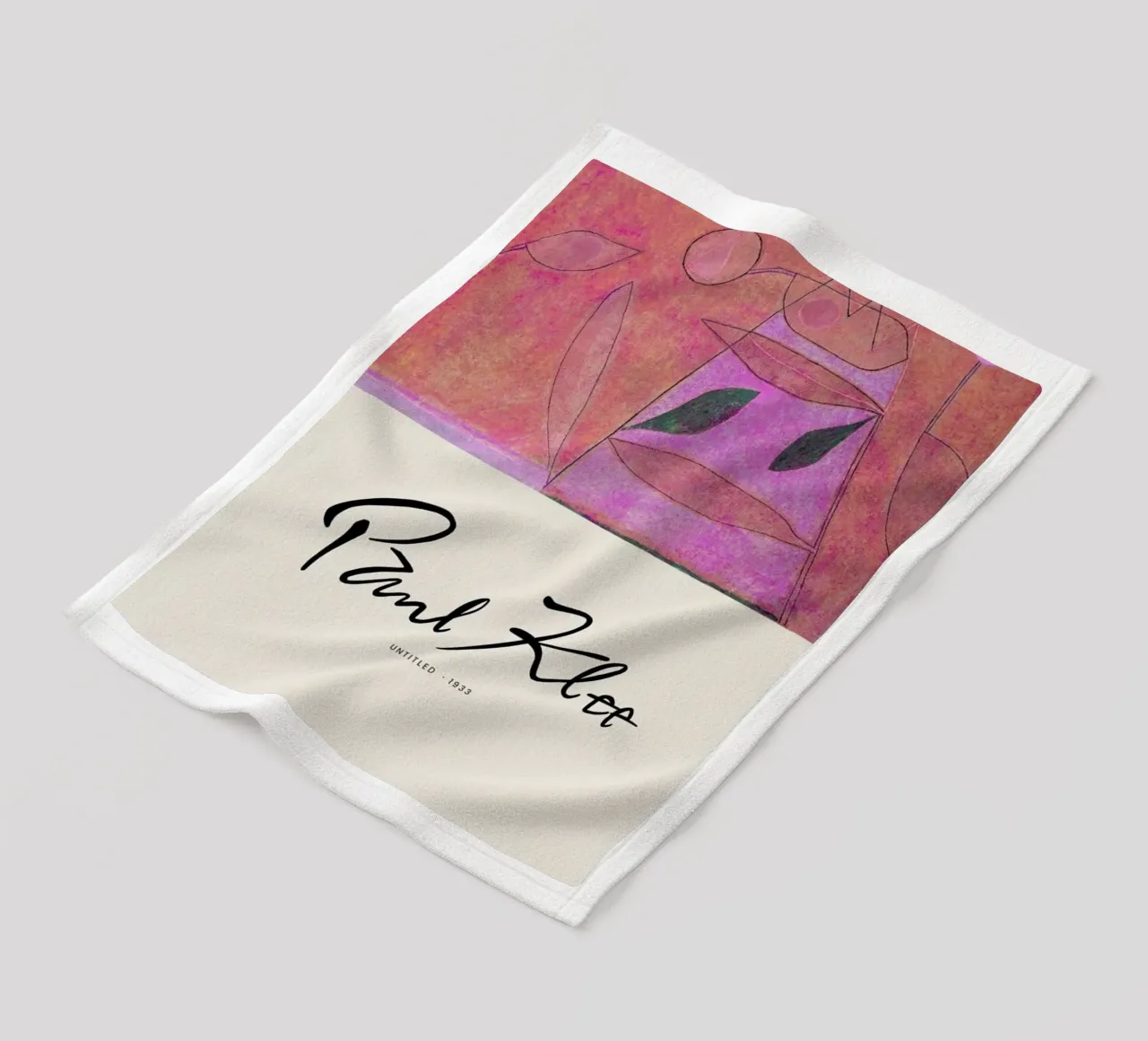 Klee - Untitled coperta in pile da Vintage by JUNIQE