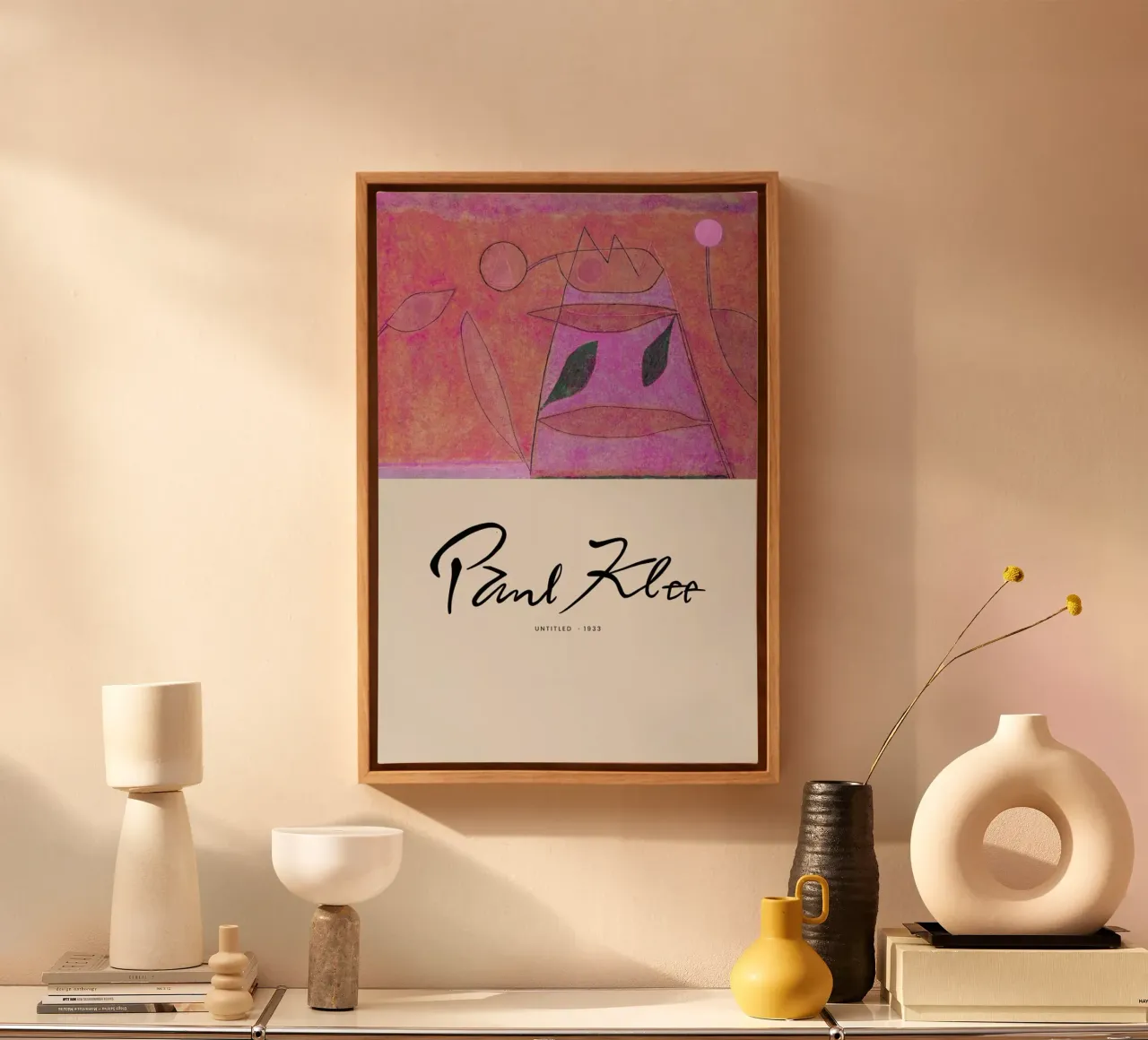 Klee - Untitled canvas by Vintage by JUNIQE