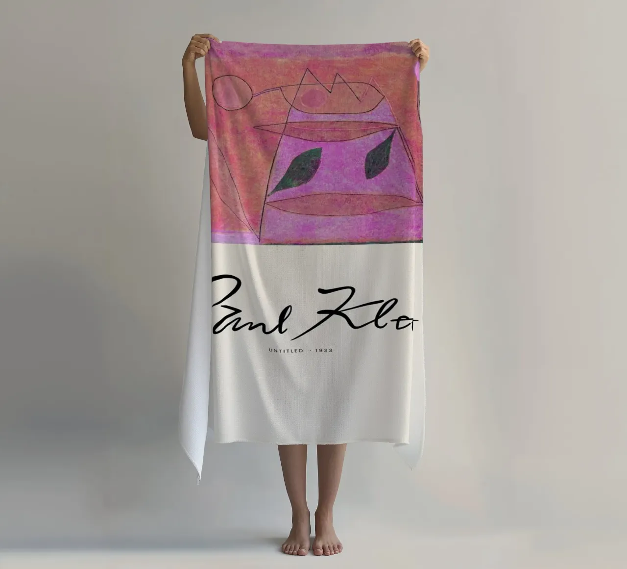 Klee - Untitled telo mare da Vintage by JUNIQE