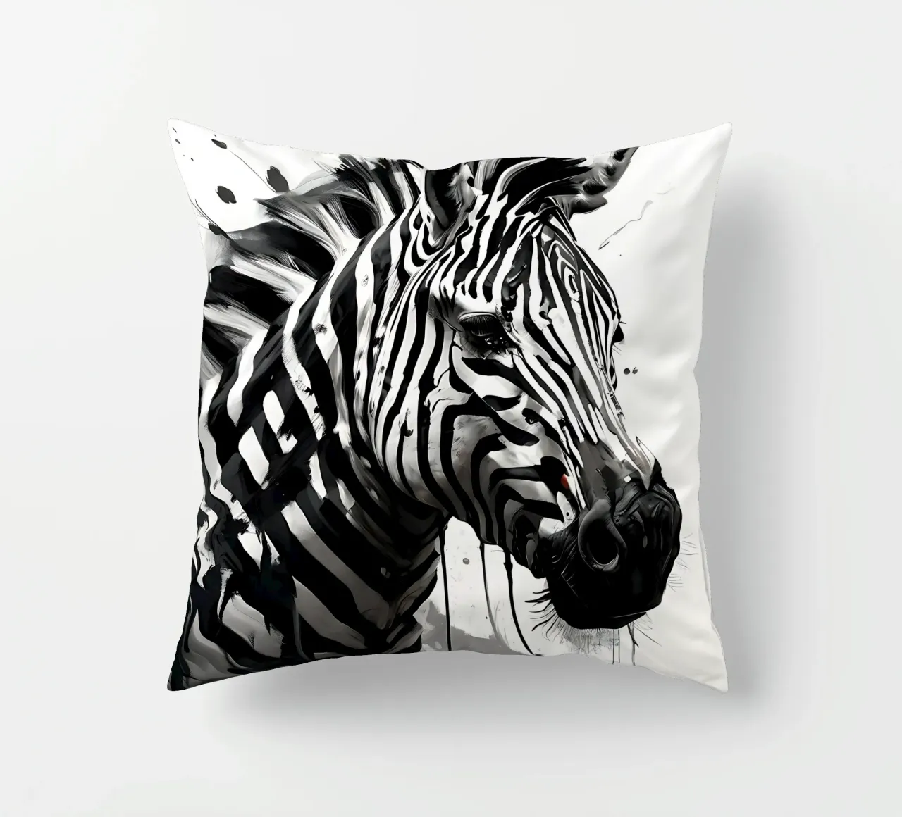 Stile_Zebra_I_1 cuscino da Tierisch bunt by LK