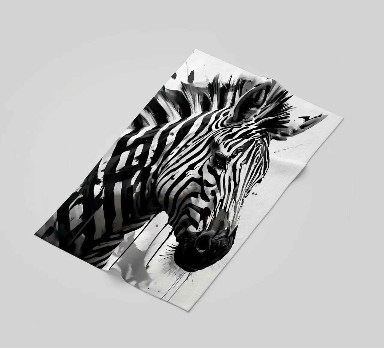 Stile_Zebra_I_1 telo mare da Tierisch bunt by LK