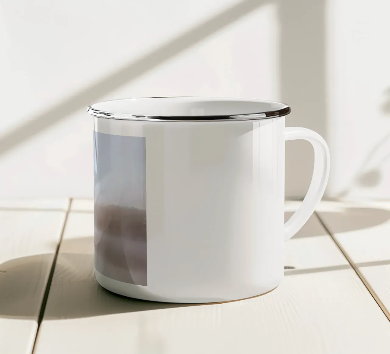 nebbia tazza in smalto da Earthly Visions