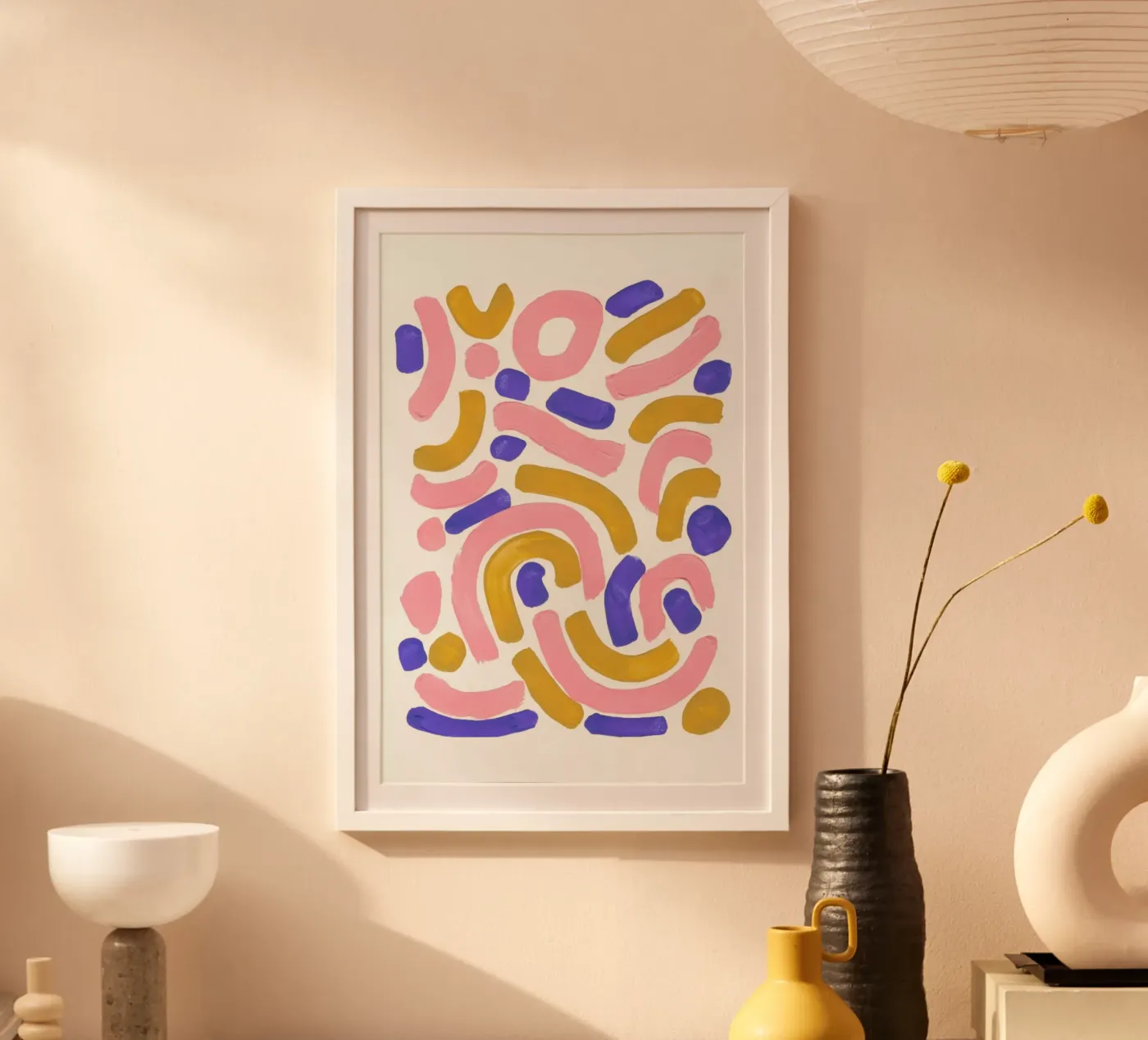 Pink Wiggle poster da EnShape