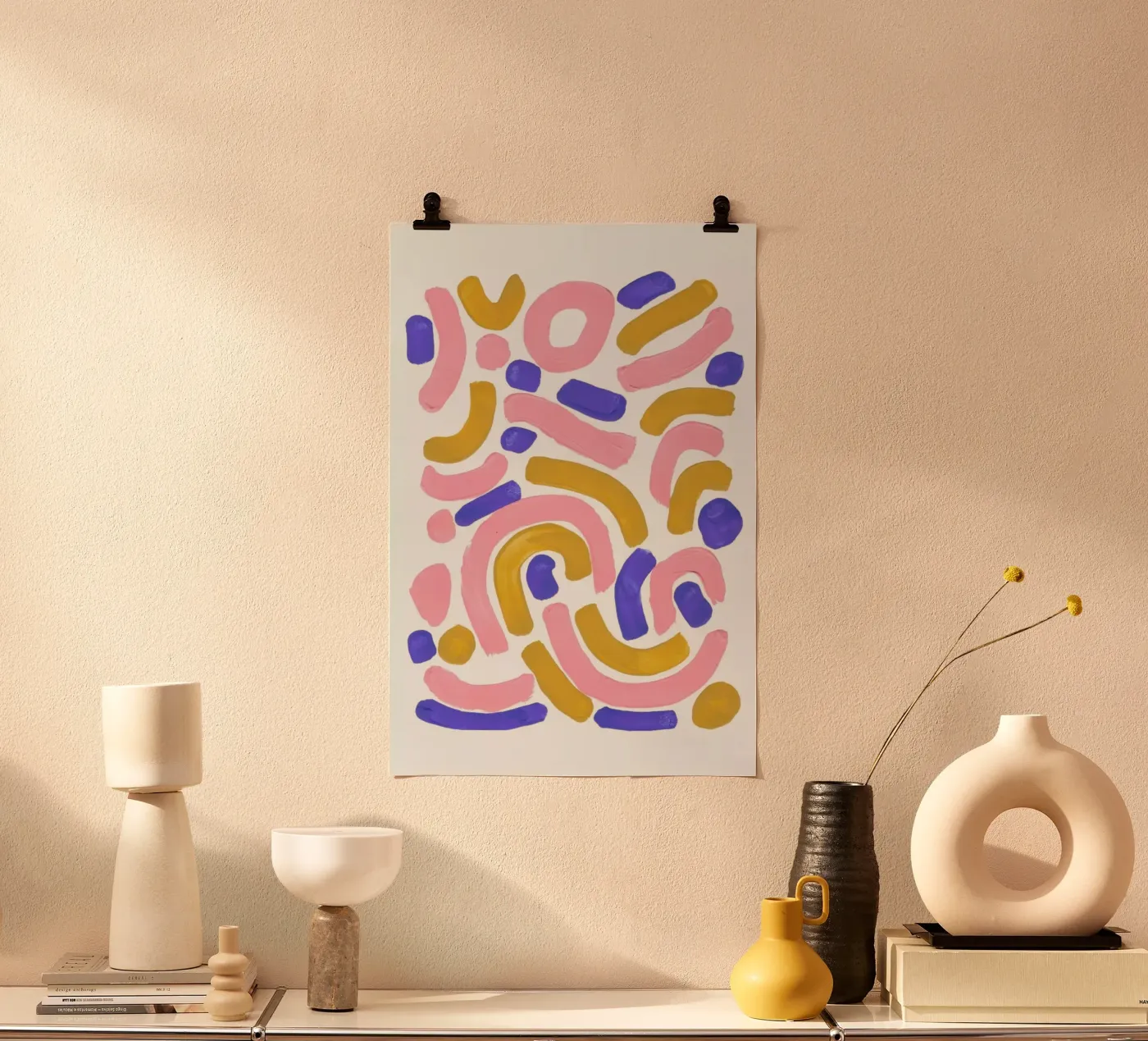Pink Wiggle poster da EnShape