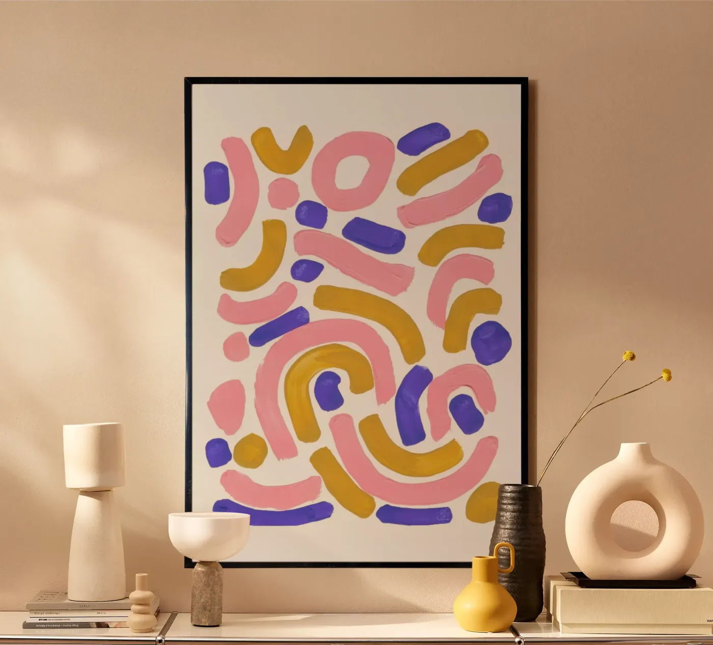 Pink Wiggle poster da EnShape