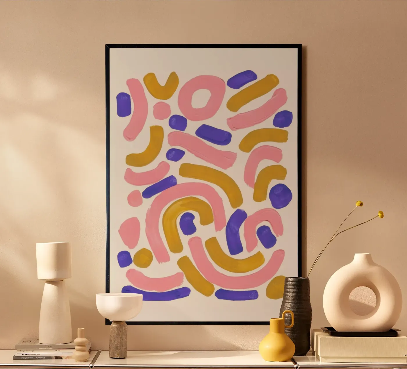 Pink Wiggle poster da EnShape