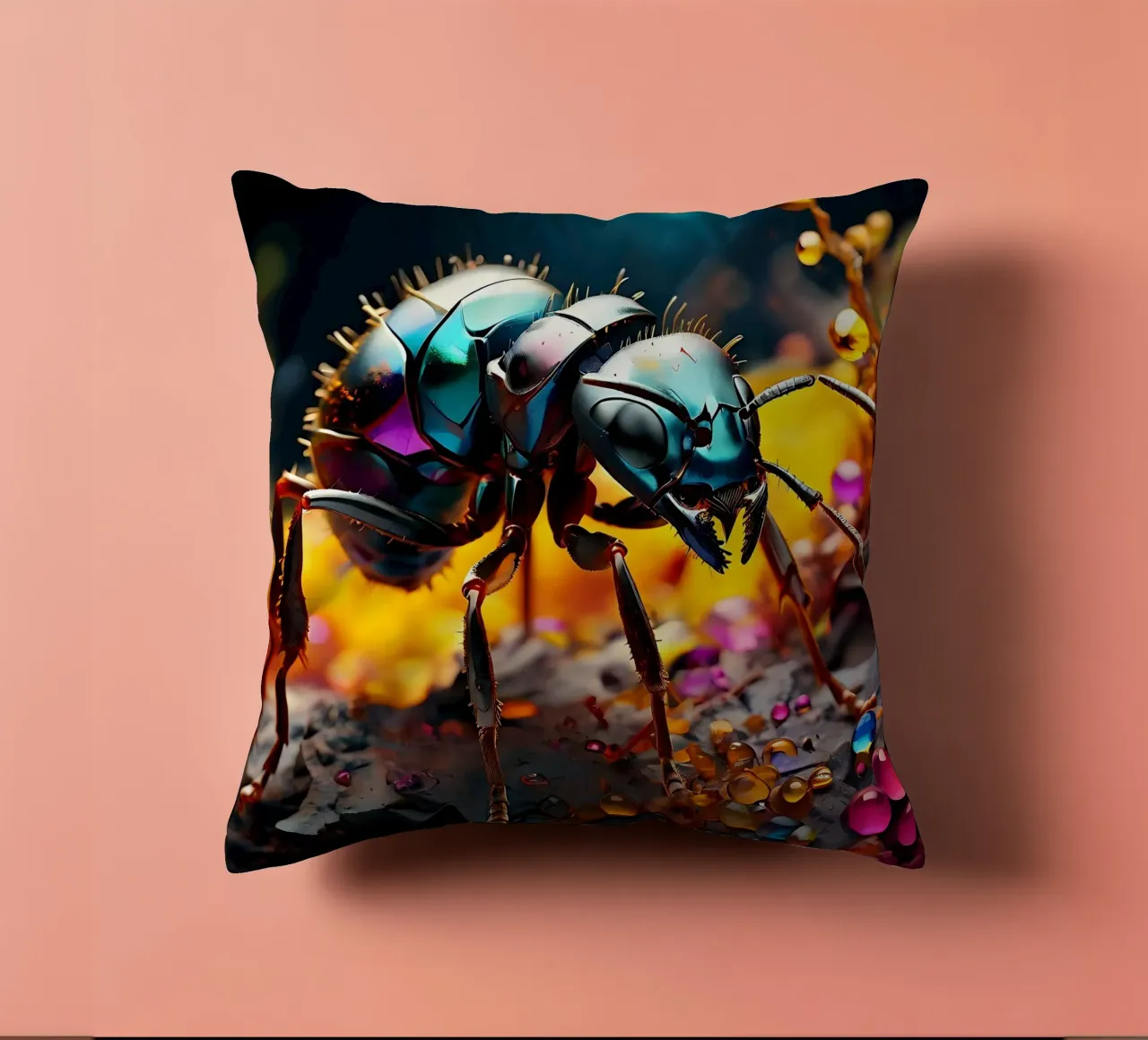 Ant_style_J_1 cuscino da Tierisch bunt by LK