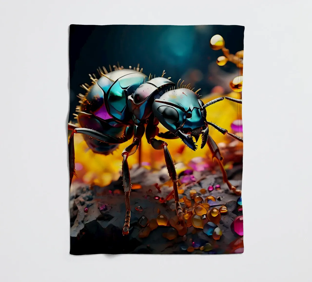 Ant_style_J_1 coperta in pile da Tierisch bunt by LK