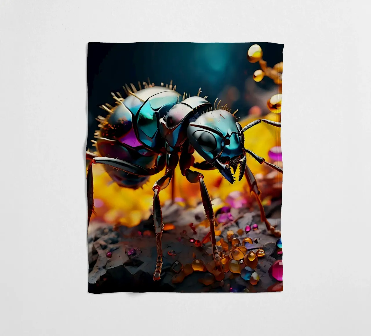 Ant_style_J_1 coperta in pile da Tierisch bunt by LK