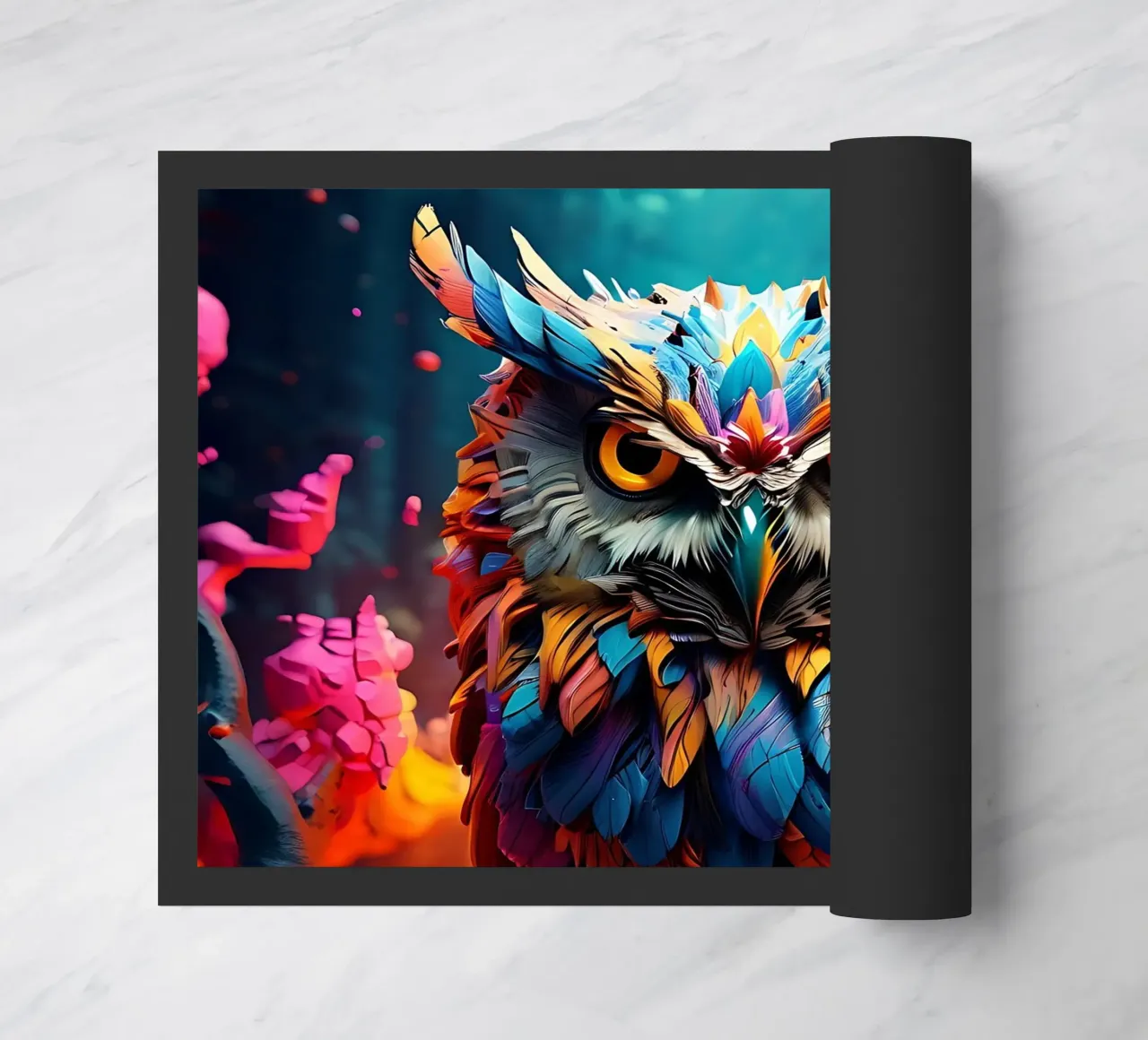 Gufo_stile_J_1 zerbino da Tierisch bunt by LK