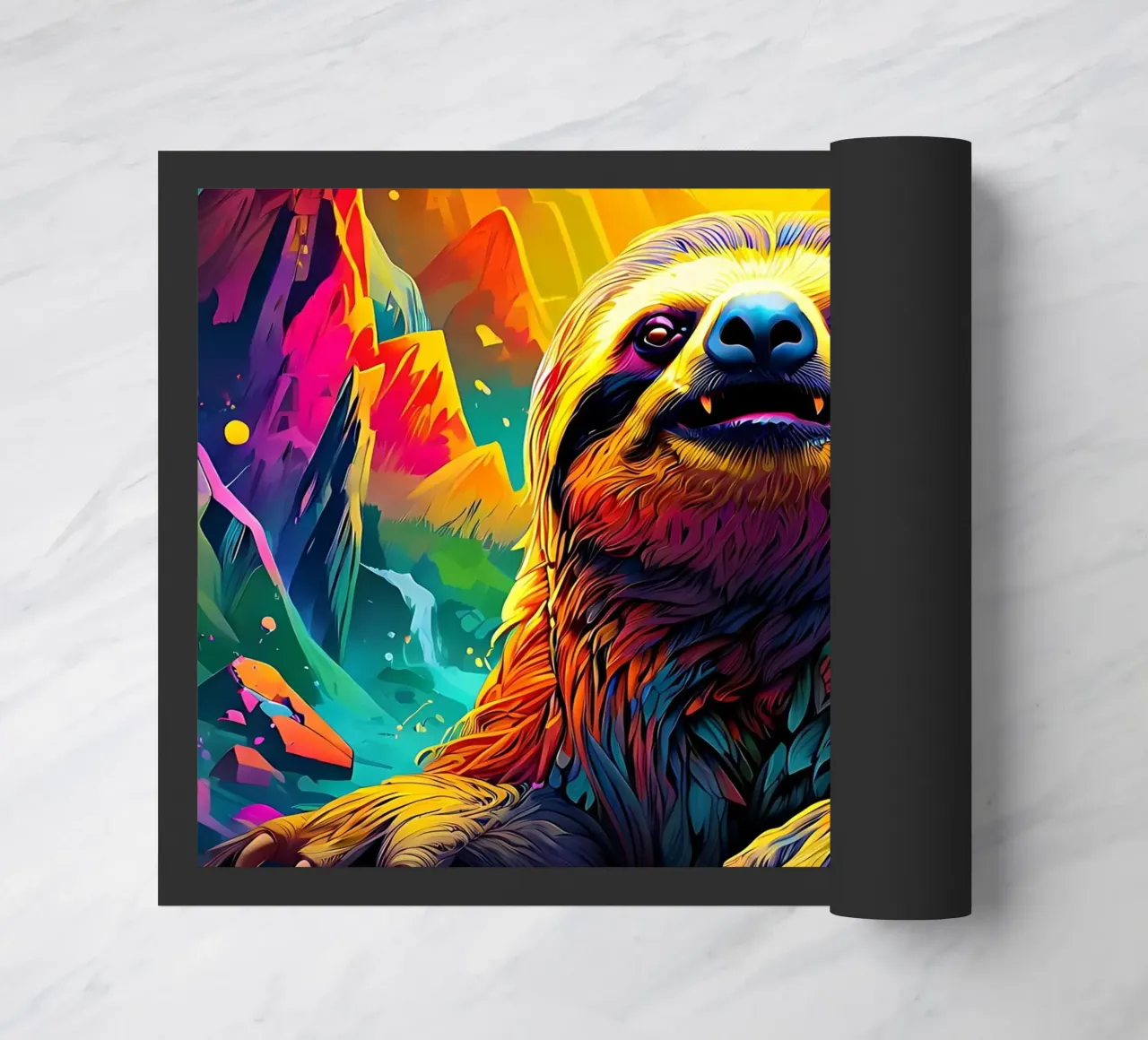 Bradipo_Stile_J_1 zerbino da Tierisch bunt by LK