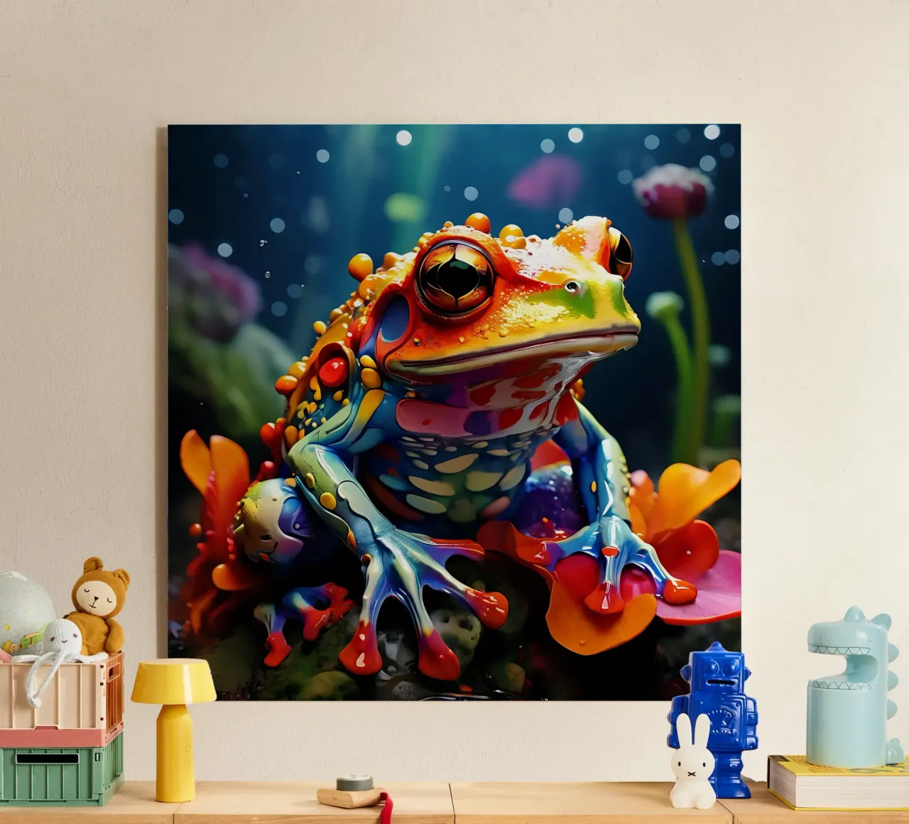 Stile_Rana_J_1 plexiglass da Tierisch bunt by LK
