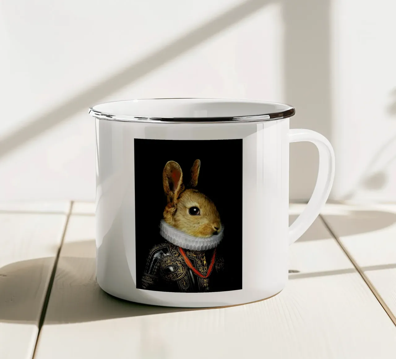 Ethan tazza in smalto da Tein Lucasson