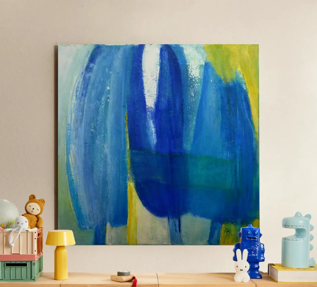 Tulpe IV alu-dibond by Anita Gewald
