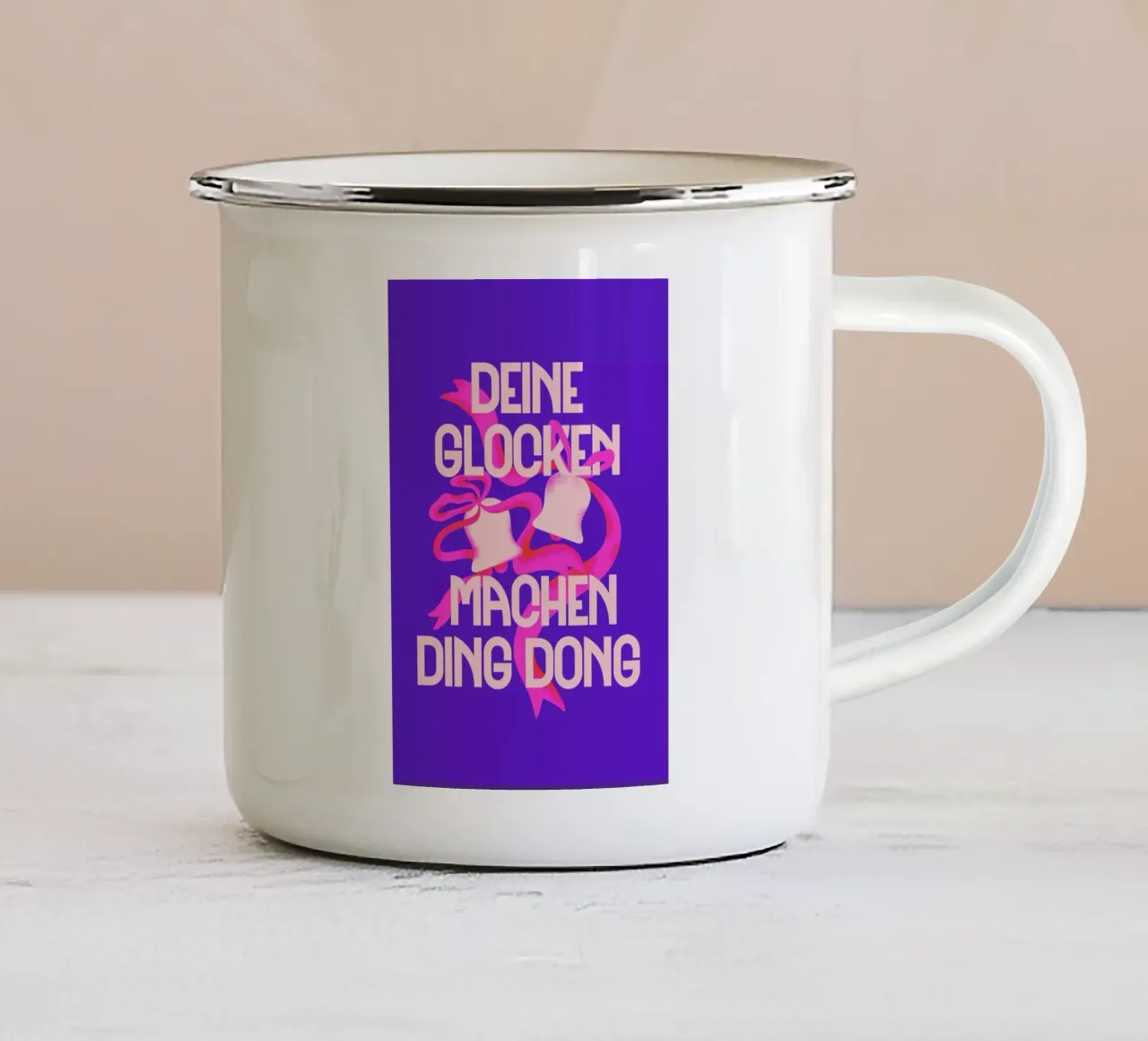 Deine Glocken tazza in smalto da Studio One